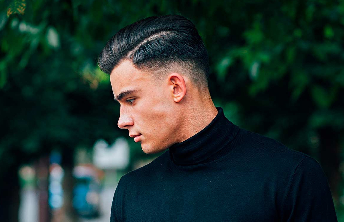 Corte fade degradado