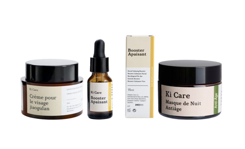 Cosmética Ki Care para masajes faciales